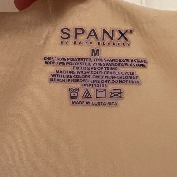 Spanx by Sara Blakeley Nude Body Shaping Under Shirt - Picture 2 of 4
